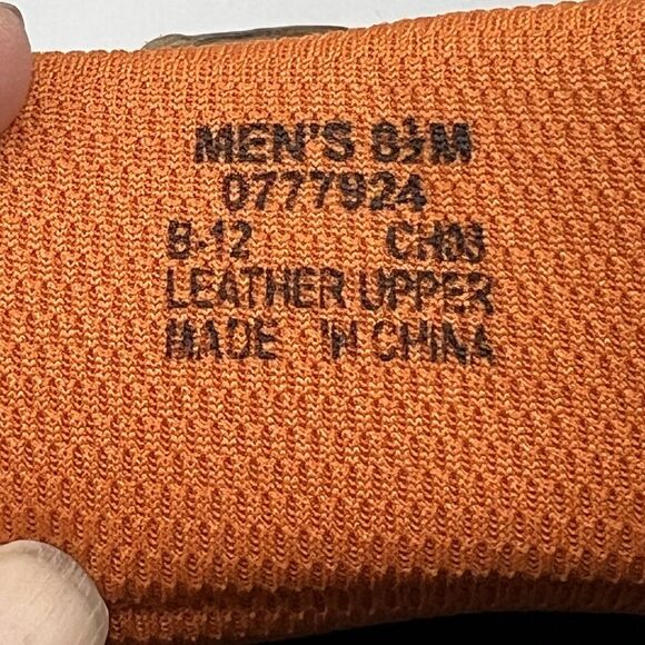 Mens Sperry Top Slider Original Tan Brown Leather Boat Shoe 077924 Size 8.5M - Picture 9 of 12